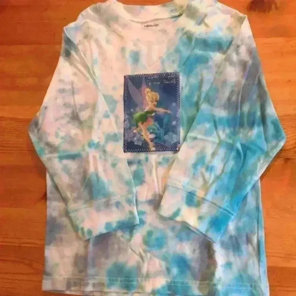 Disney Tinker Bell Tie Dye T-shirt New children’s Place4T Girl